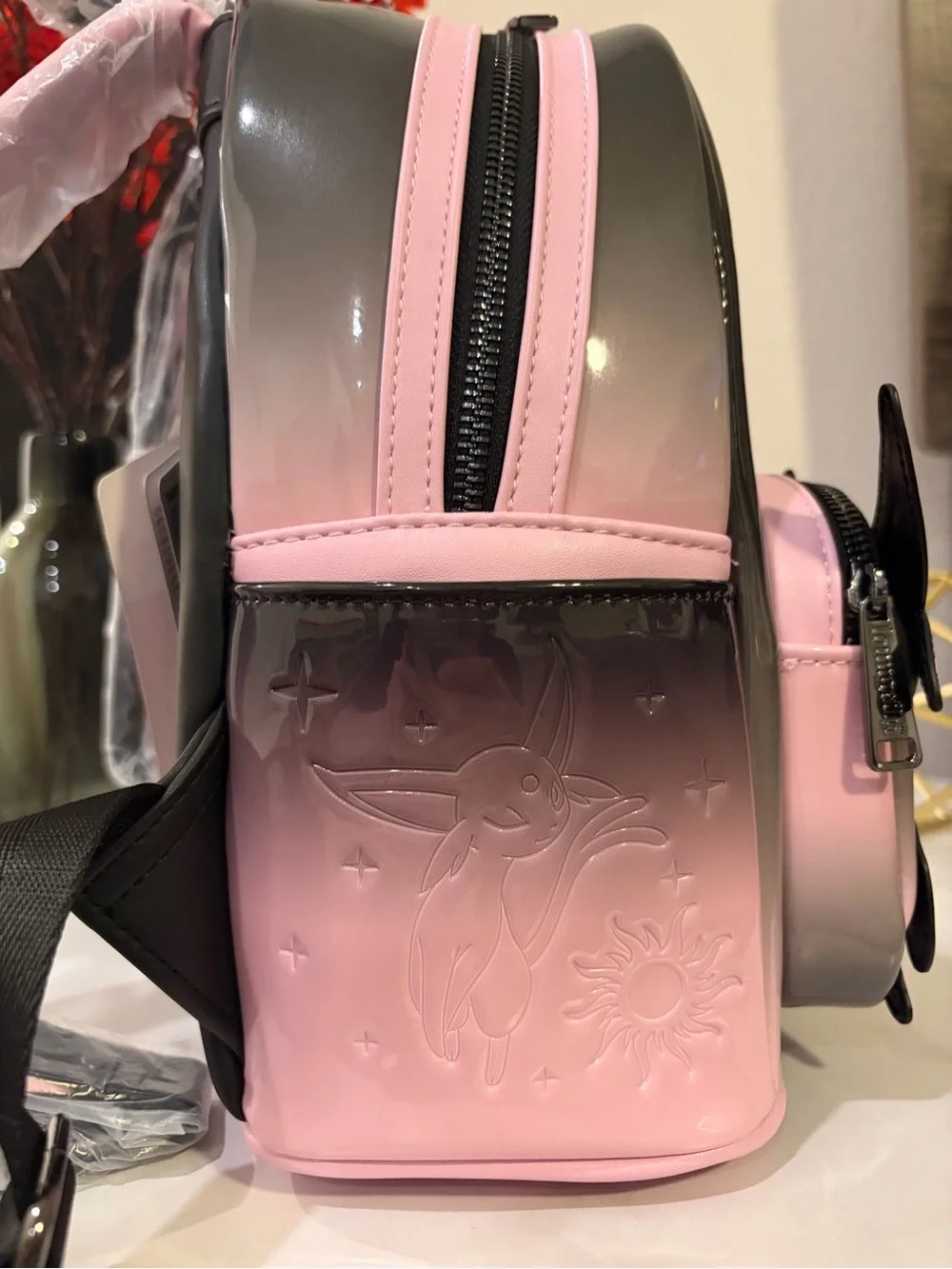 NWT Loungefly Pokemon Umbreon & Espeon Ombré Exclusive Mini Backpack